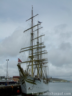 Sørlandet - a full-rigged sailing ship