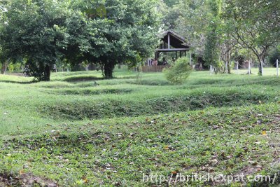 Mass graves at Choeung Ek killing field