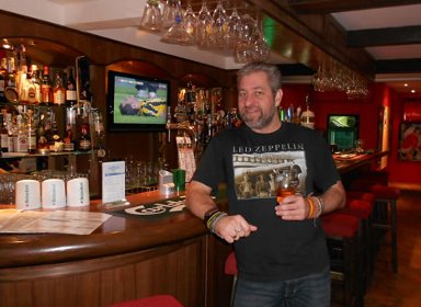 Nick Wetzel, landlord of the Pickled Liver in Bangkok