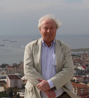 Writer Ken Barrett in Turkey