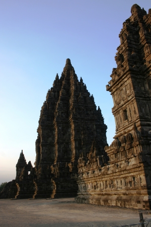 Candi Prambanan near Yogyakarta on Java, Indonesia