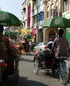 Trishaws in Penang