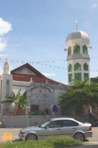 The Benggali Mosque in Lebuh Leith, George Town, Penang