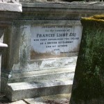 Francis Light's grave in the Christian cemetery in Georgetown, Penang