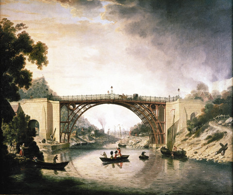 "The Iron Bridge" by William Williams